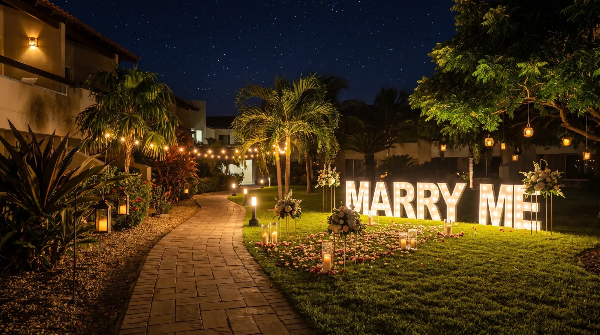 Proposal celebration at an offsite location, photo 1